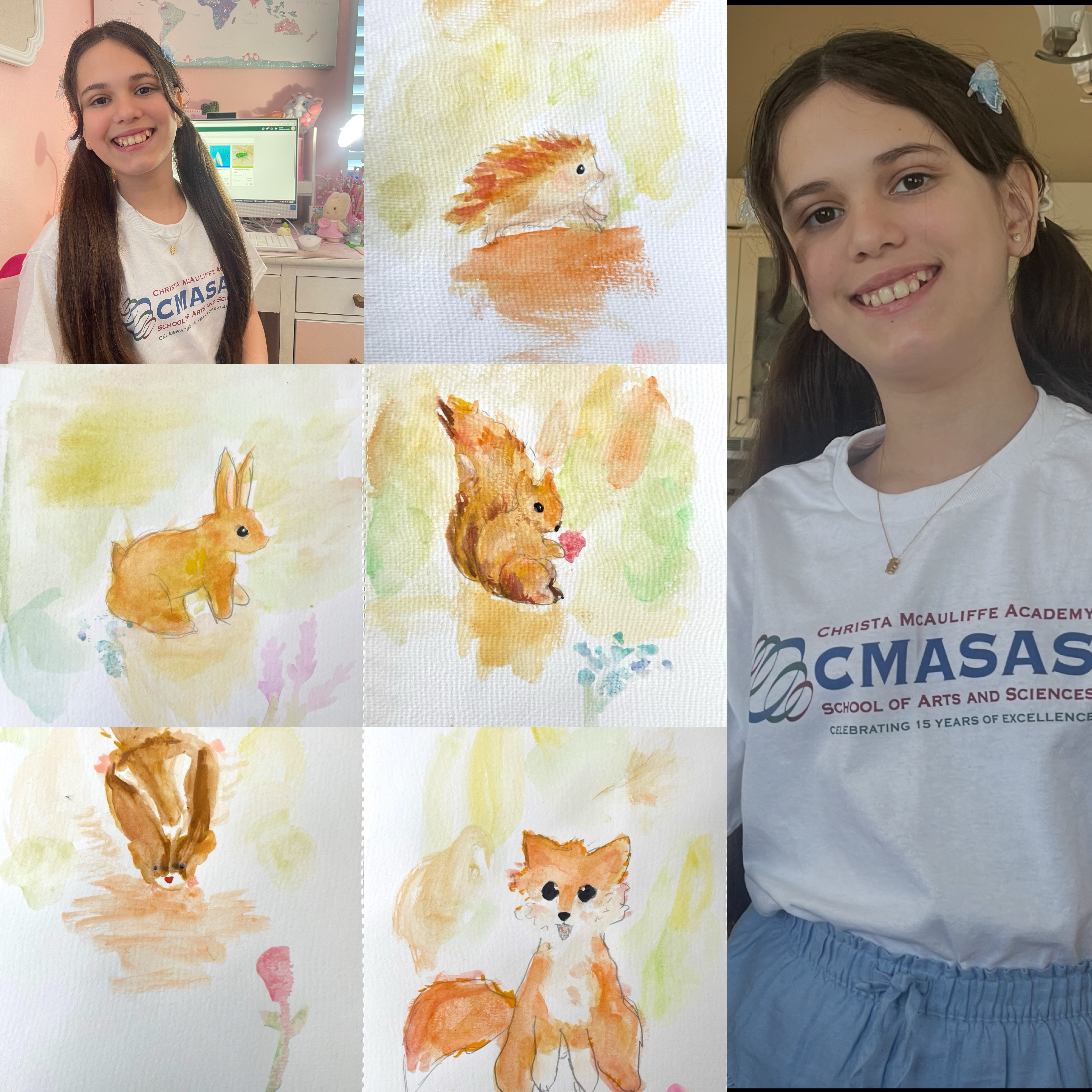 Lucia Animal Drawings