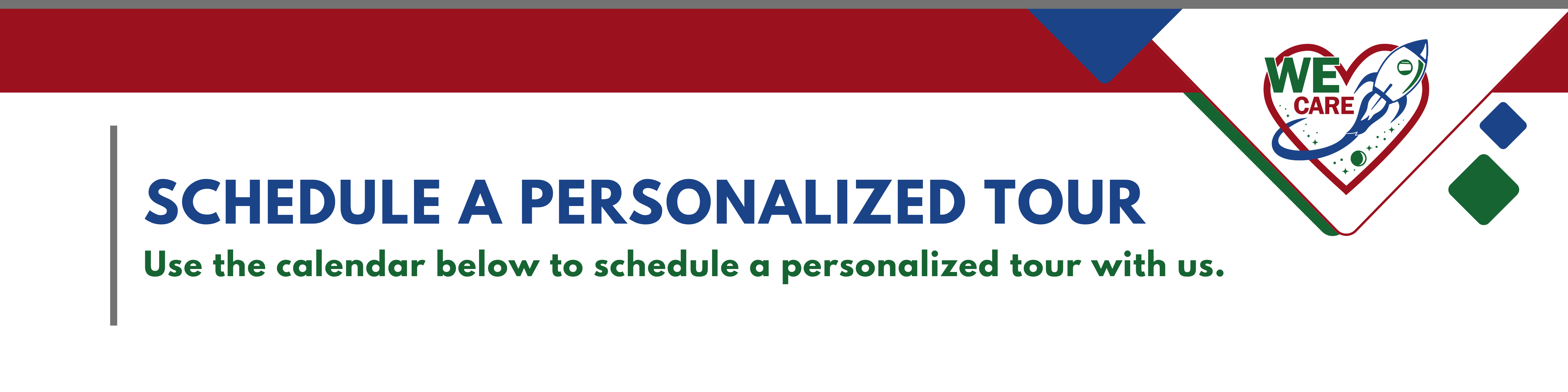 Schedule a personalized tour